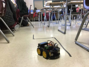 Robot Teaches Students Real-World Programming Skills a project funded by the Student Research Foundation